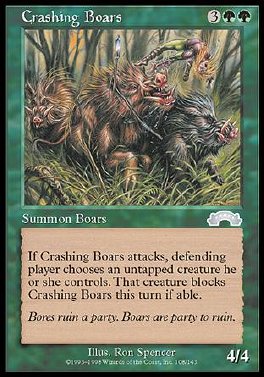 Crashing Boars