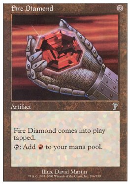 Diamante flamigero